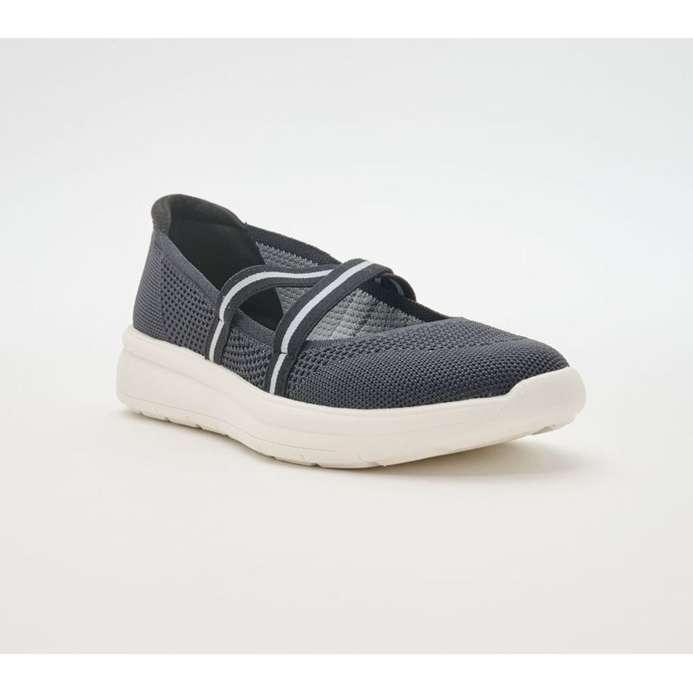 Clarks Footwear Women's Sz 9 Cloudsteppers Mary-Janes -Ezrinn Mist Black
